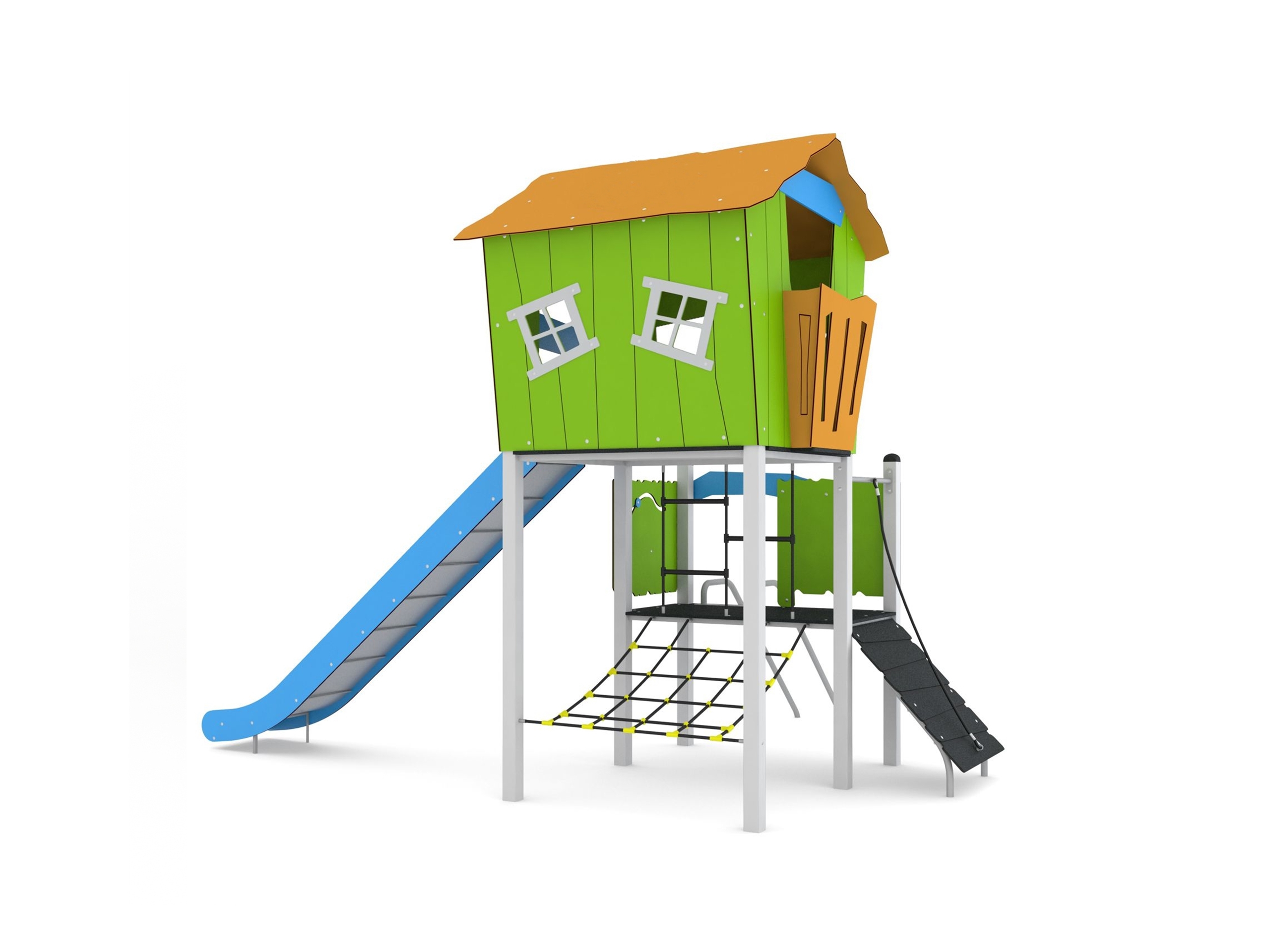 Дитячий ігровий комплекс з HDPE-пластику КА0300S3