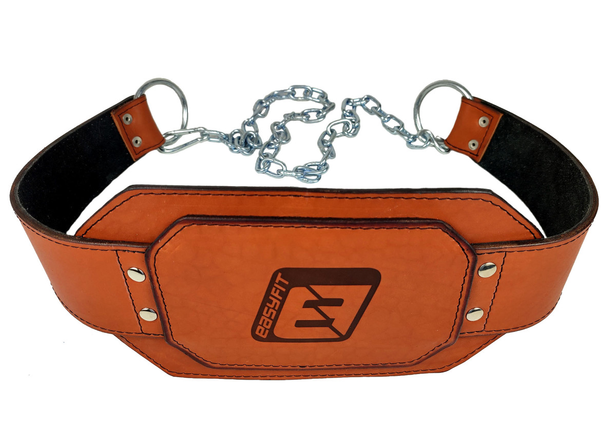 Пояс для обтяжень EasyFit (шкіра) до 250 кг
