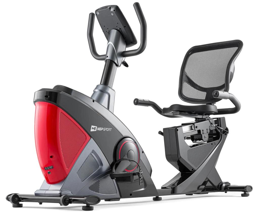 Горизонтальний велотренажер електромагнітний HS-070L Helix iConsole+