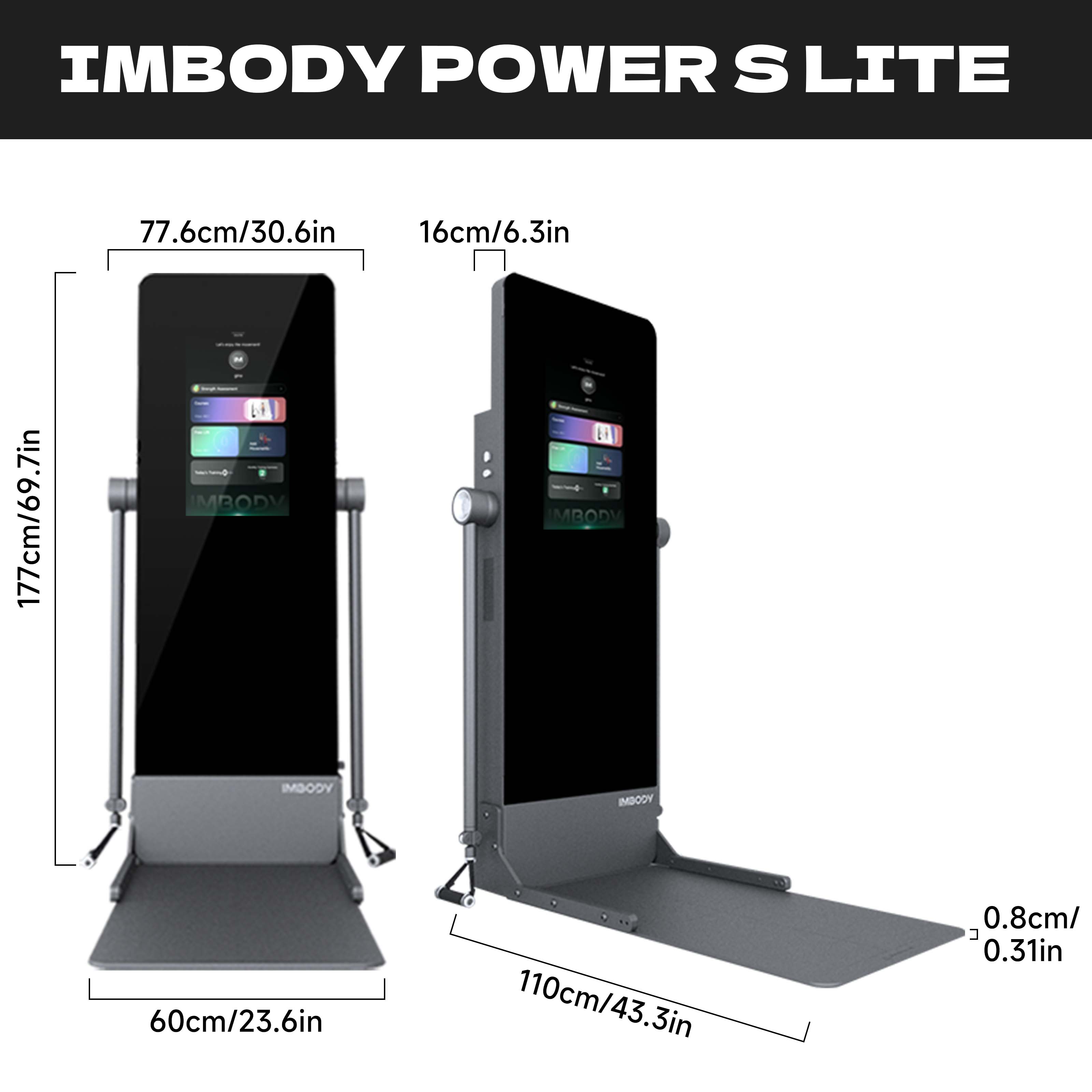 Смарт-дзеркало IMBODY з навантаженням