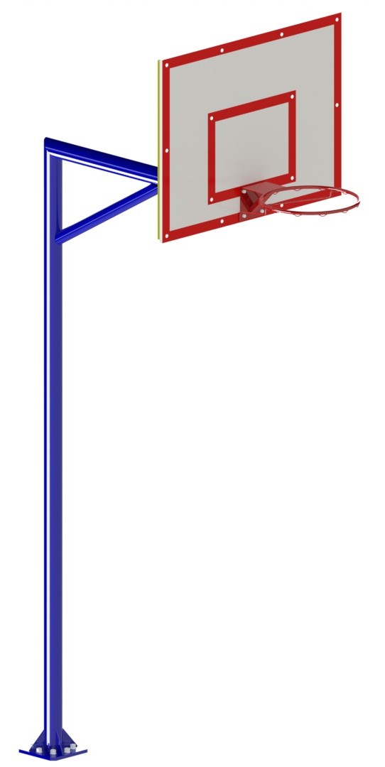 КАС411 Стійка баскетбольна FIBA