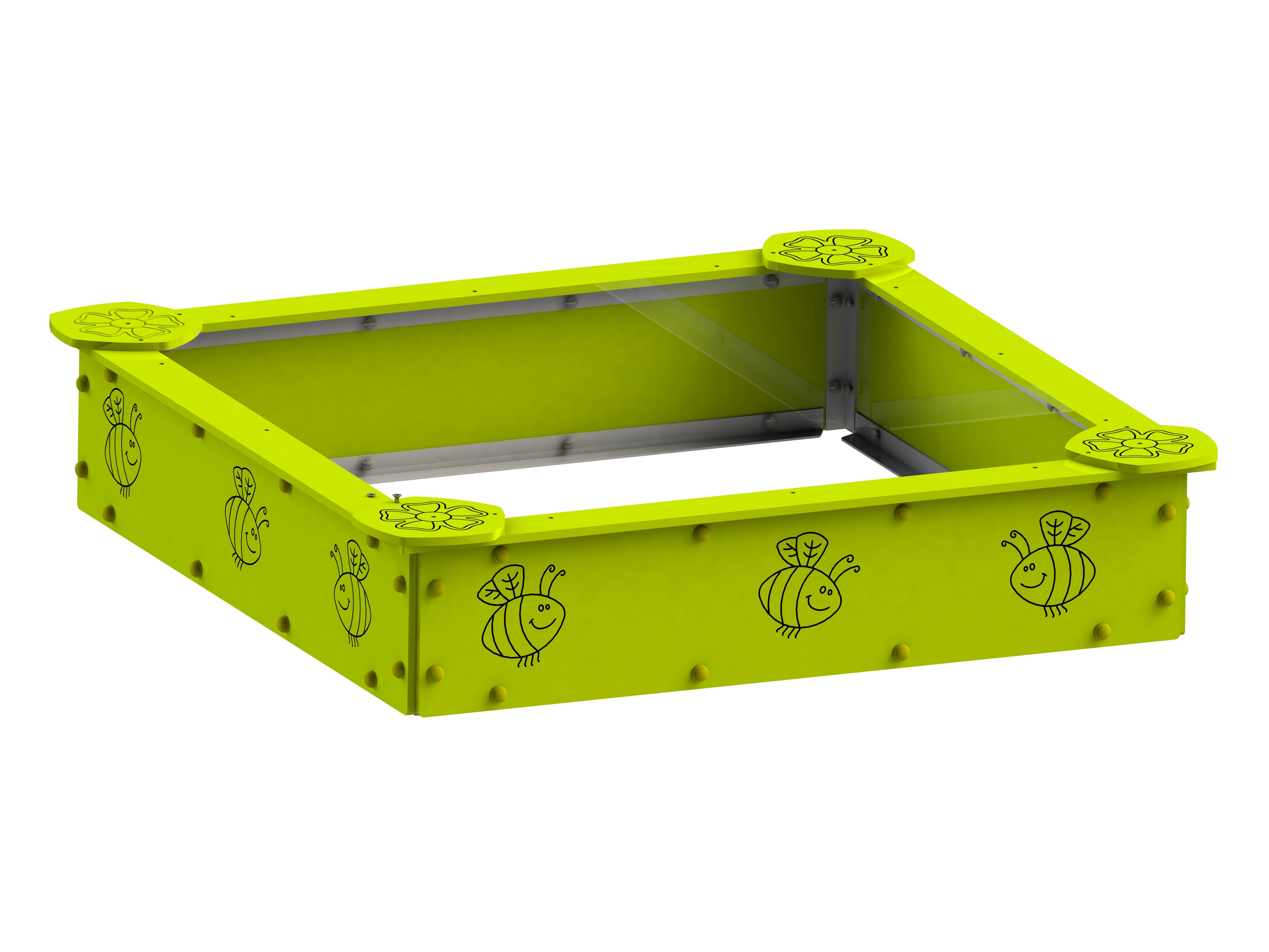 Пісочниця з бджілками з HDPE-пластику КА338