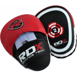Лапи боксерські RDX GEL FOCUS RED