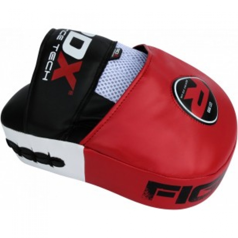 Лапи боксерські RDX GEL FOCUS RED