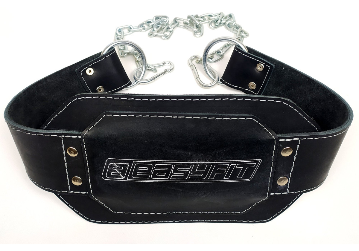 Пояс для обтяжень EasyFit (шкіра) до 250 кг