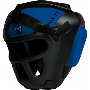 Боксерський шолом тренувальний RDX GUARD BLUE